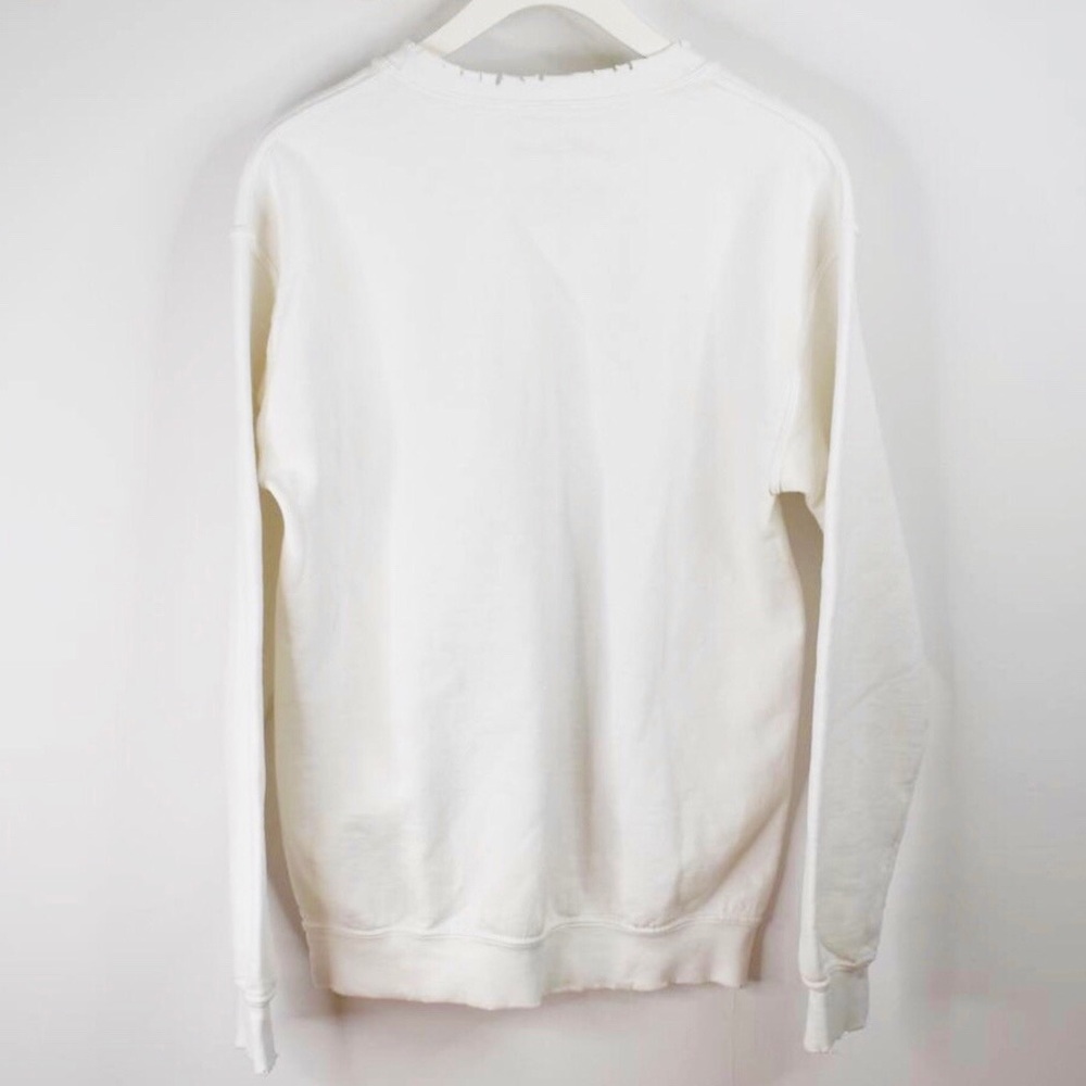 ROLLING STONES tongues distressed graphic oversized sweatshirt Urban Outfitters - Picture 5 of 9